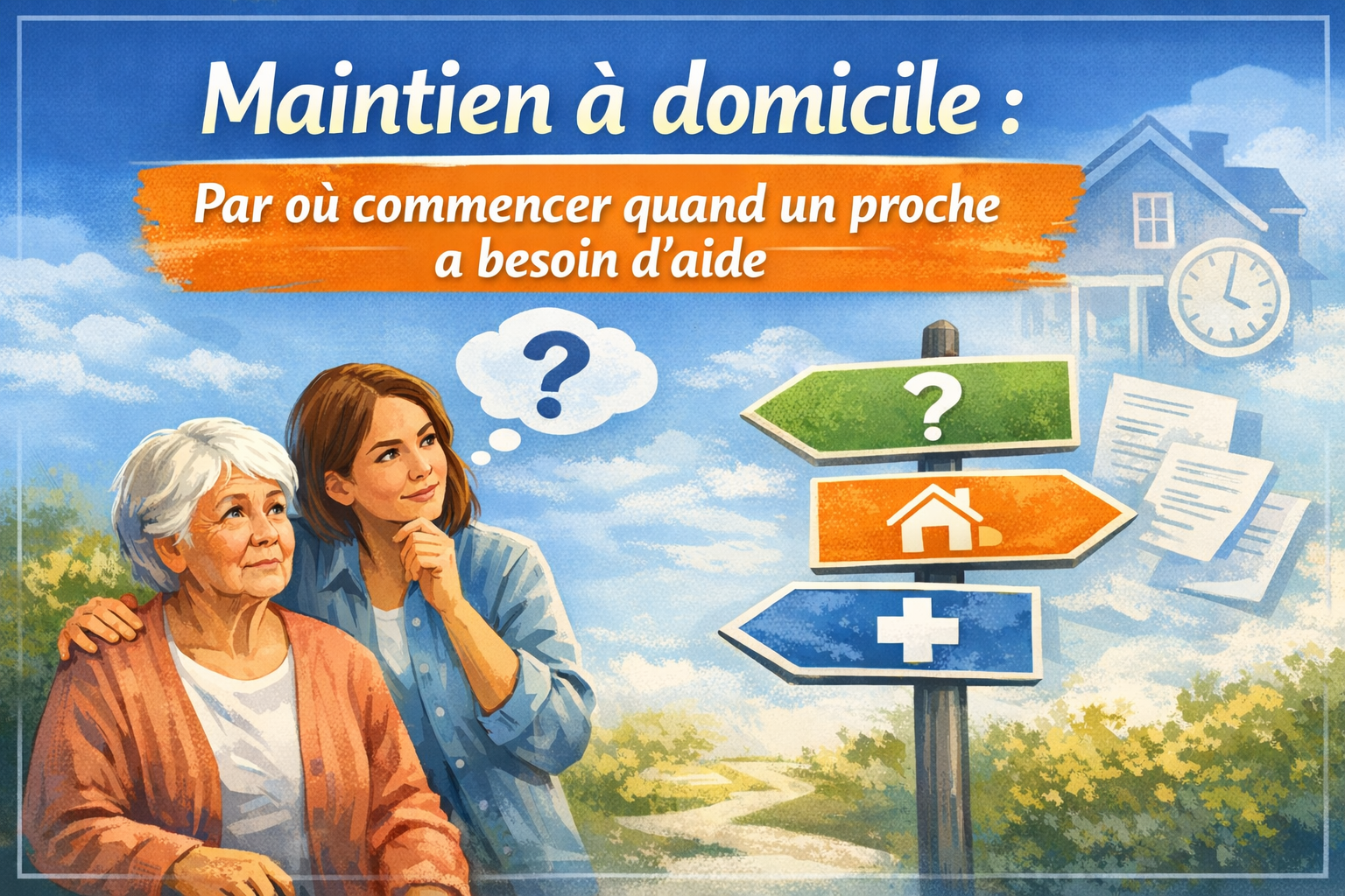 maintien à domicile-où commencer ?